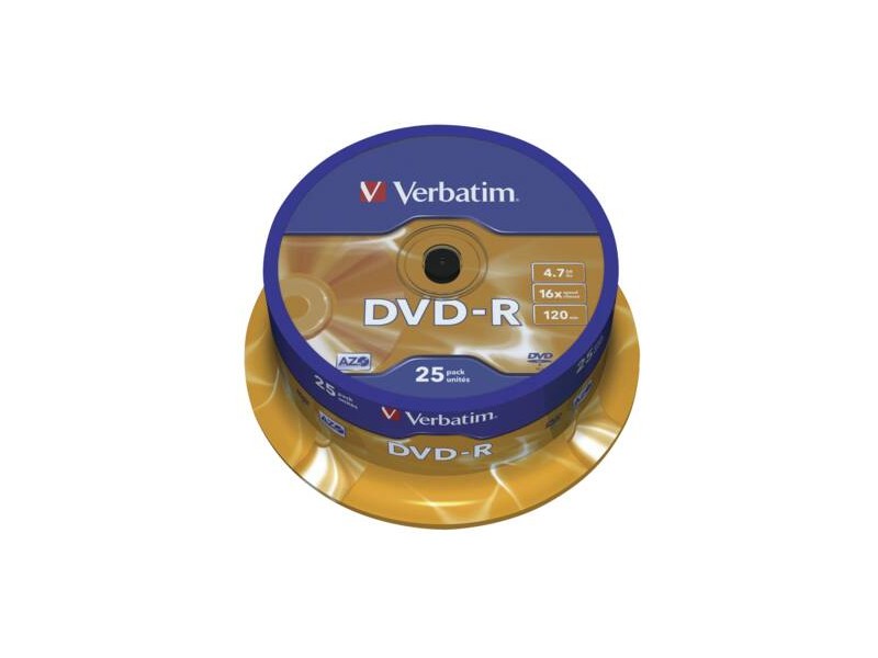 DVD-R/4.7GB 16xspd ADVANCEDAZO 25Spindle